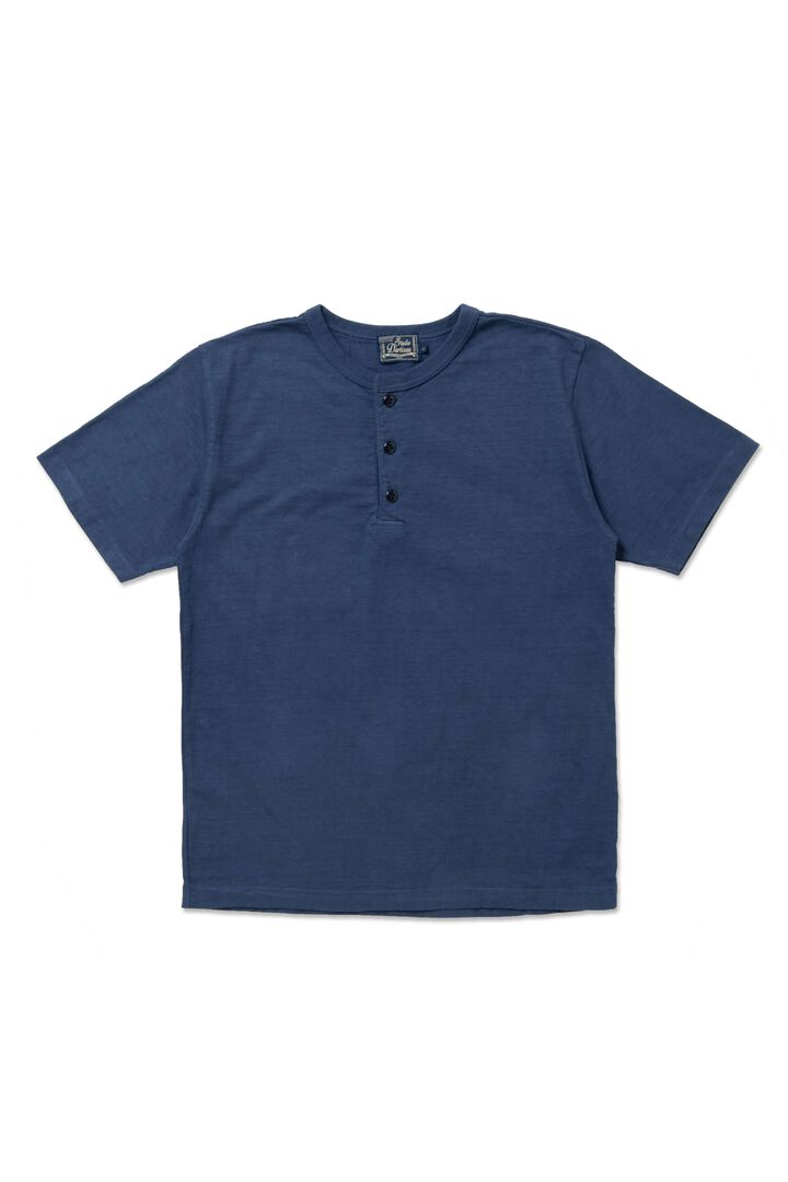 8205 Ishikawadai Cozun Tubular Jersey Henry T-Shirt,NAVY, medium image number 0