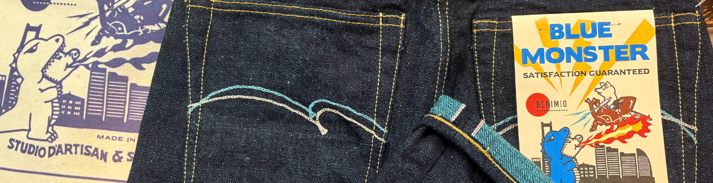 The Blue Monster – Denimio × Studio D’Artisan banner